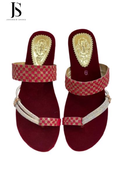 SV-SLIPPER-UT-0166-MEHROON